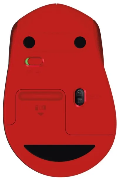 mysz-logitech-m330-silent-plus-red-kolor-czerwony
