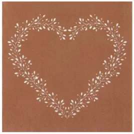 serwetki-serce-brazowe-33-cm-santex-20-szt