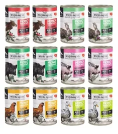 wiejska-zagroda-karma-mokra-dla-psa-monobialkowa-mix-smakow-12x-400g