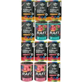 karma-mokra-dla-psa-mix-pako-dolina-noteci-rafi-junior-12-x-400g