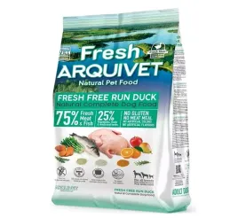 karma-polmiekka-arquivet-fresh-75percent-miesa-kaczka-ryba-bez-kurczaka-25kg