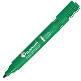 marker-permanentny-okragly-zielony-titanum-2-mm