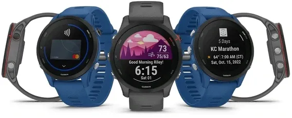 smartwatch-garmin-forerunner-255-niebieski-nawigacja-tak