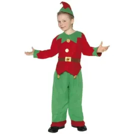 stroj-dla-dzieci-elf-czerwono-zielony-smiffys-rozm-146-158-cm