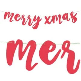 baner-merry-xmas-czerwony-partydeco-120-cm