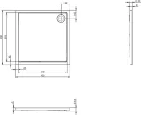 roca-malaga-square-flat-brodzik-kwadratowy-90x90cm-granada-or-oryginalny-stan-nowy