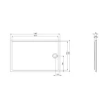 roca-granada-flat-brodzik-prostokatny-140x90-cm-stan-nowy