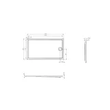 roca-granada-flat-brodzik-prostokatny-140x80-cm-srednica-odplywu-90-mm