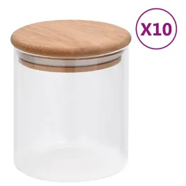 zestaw-10-szklanych-sloikow-z-bambusowymi-pokrywkami-600-ml-95-x-11-cm