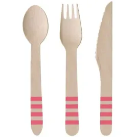 sztucce-drewniane-flamingo-paradise-rozowe-16-cm-24-szt
