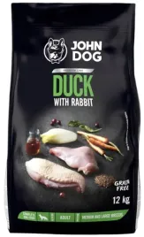 john-dog-premium-sucha-karma-dla-psa-kaczka-z-krolikiem-12-kg