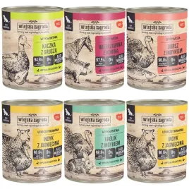 wiejska-zagroda-mix-smakow-karma-dla-psa-mokra-puszka-6-x-800g-bezzbozowa