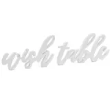 napis-wish-table-bialy-partydeco