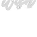 napis-wish-table-bialy-partydeco