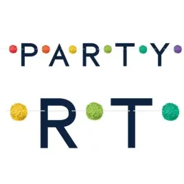 baner-party-z-pomponami-amscan-190-cm