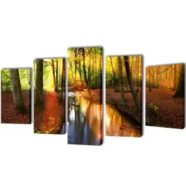 zestaw-obrazow-canvas-100-x-50-cm-las