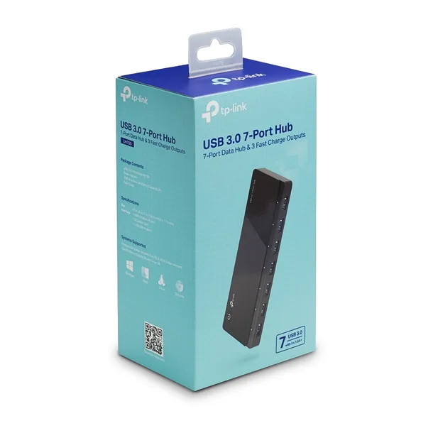 hub-usb-tp-link-uh700-7-portow-waga-z-opakowaniem-0-52-kg-kod-producenta-uh700