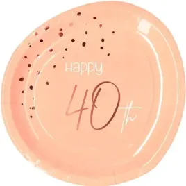 talerzyki-elegant-happy-birthday-40-rozowe-folat