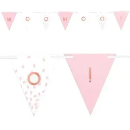 baner-flagi-woo-hoo-rozowo-bialy-amscan-365-cm