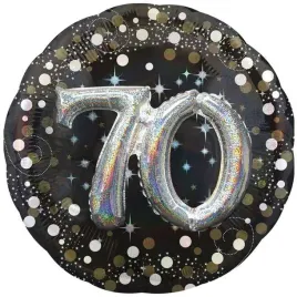 balon-foliowy-70-urodziny-glitz-holo-czarny-amscan-shp