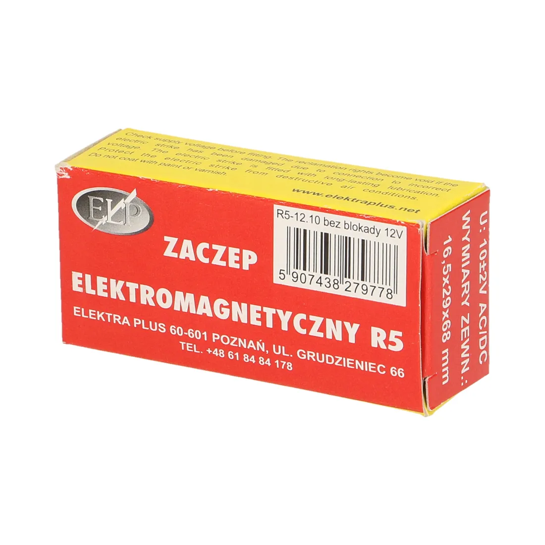 elektrozaczep-elektra-plus-14-x-165-mm