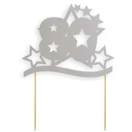 topper-papierowy-urodziny-80-stars-srebrna-17-cm
