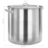 gastrogarn-45x45cm-71l-srebrny-kolor-srebrny-stan-nowy