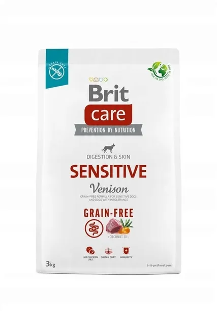 brit-care-grain-free-sensitive-venison-3kg-smak-dziczyzna