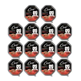 cesar-mokra-karma-dla-psa-wolowina-i-watrobka-w-terynie-tacka-14-x-150-g