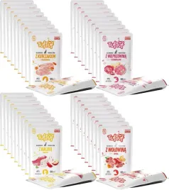 mokra-karma-dla-psa-65percent-miesa-saszetki-40-x-100g-zestaw-tuf-tuf-mix-smakow