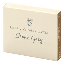 naboje-atramentowe-graf-von-faber-castell-stone-grey-6-szt