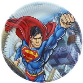 talerzyki-papierowe-superman-comics-procos-23-cm-8-szt