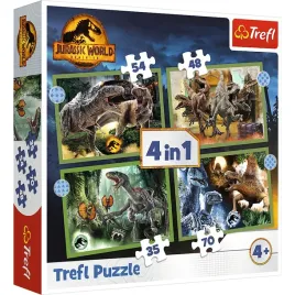 puzzle-4w1-grozne-dinozaury-jurassic-w-trefl-34607