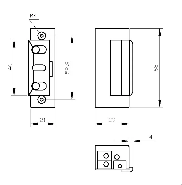 elektrozaczep-elektra-plus-68-x-21-mm