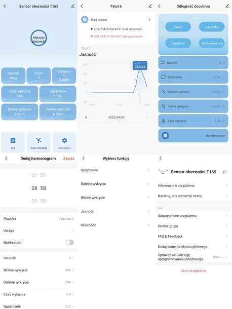 oxt-czujnik-radar-obecnosci-jasn-usb-zigbee-tuya-kod-producenta-t165