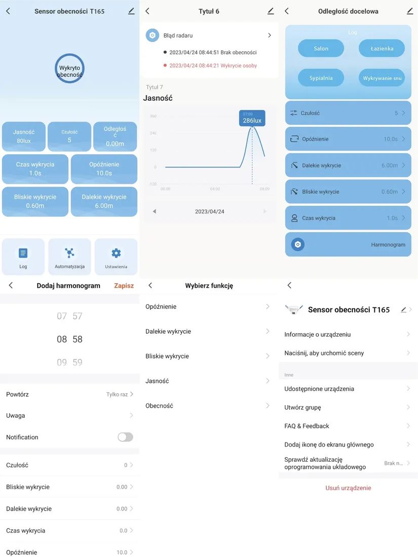 oxt-czujnik-radar-obecnosci-jasn-usb-zigbee-tuya