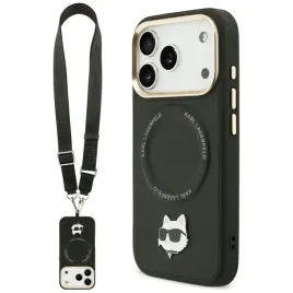etui-karl-lagerfeld-big-strap-choupette-metal-logo-magsafe-do-iphone-17-pro