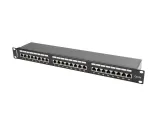 patch-panel-24-port-1u-kat-5e-czarny-ekranowany-glebokosc-produktu-0-cm