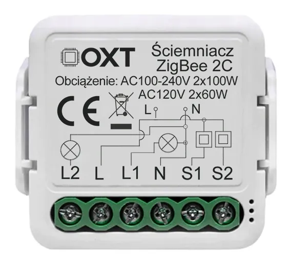 modul-oxt-mini-sciemniacz-2-kanaly-zigbee-tuya