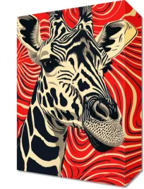obraz-20x30cm-wzrok-zyrafy