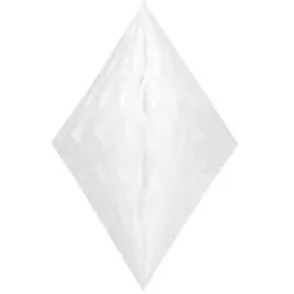 dekoracja-honeycomb-diament-biala-35-cm