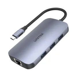 hub-usb-c-greater-usb-3-1-x3-czytnik-sd-gigabit-pd-100w-hdmi-unitek-d1071a