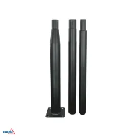 slupek-oswietleniowy-bemko-wymienny-modul-led-300-cm-czarny