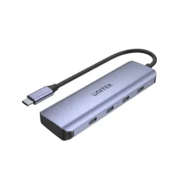 unitek-h1107k-hub-usb-c-3-1-na-4x-usb-c-aluminium