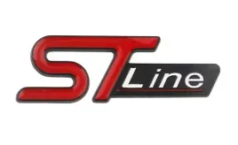 emblemat-logo-znaczek-napis-do-ford-st-line-klapa-czerwono-czarny