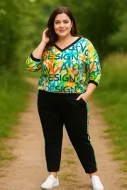 komplet-dres-bawelna-spodnie-lampas-bluza-l-xl-biust-120cm-literki