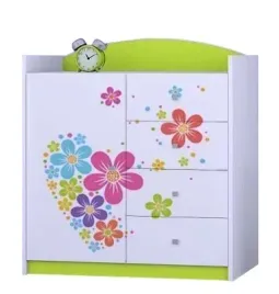 komoda-happy-k08-zielona-happybabies-pl