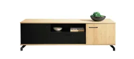 szafka-rtv-160cm-czarny-dab-biszkoptowy-mati-7