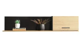 polka-140cm-czarny-dab-biszkoptowy-mati-13