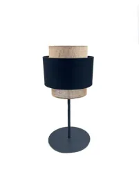 lampka-nocna-klasyczna-walec-juta-czarny-lnk3005
